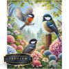 Meesjes in de bloementuin Premium DP Diamond Painting
