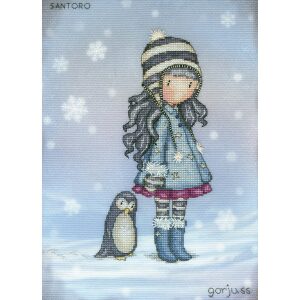 Bothy Threads Gorjuss Blizzard XG49 borduren (pakket)