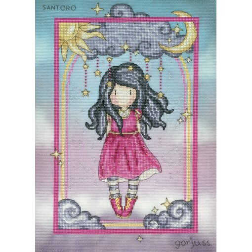 Bothy Threads Gorjuss Little Storm Cloud XG43 borduren (pakket)