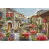 Luca-S Fiori Caffes GOLD borduren (pakket) BU5080