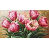 Luca-S Graceful Tulips GOLD B718 borduren (pakket)