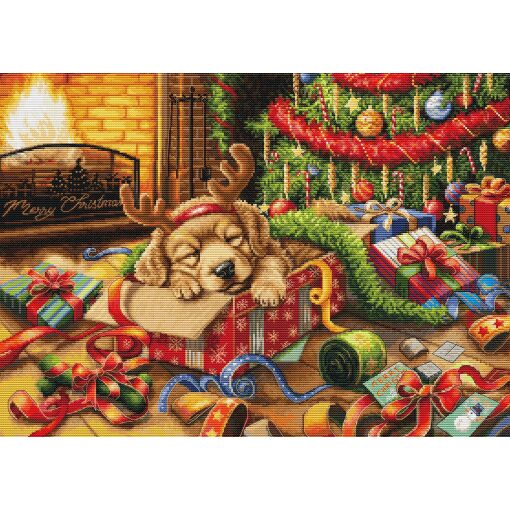 Luca-S Santa’s Little Troublemaker BU5079 borduren (pakket)