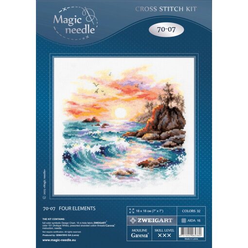 Magic Needle Four Elements 070-007 borduren (pakket)