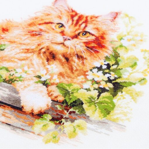 Magic Needle The Ginger Cat 070-022 borduren (pakket)