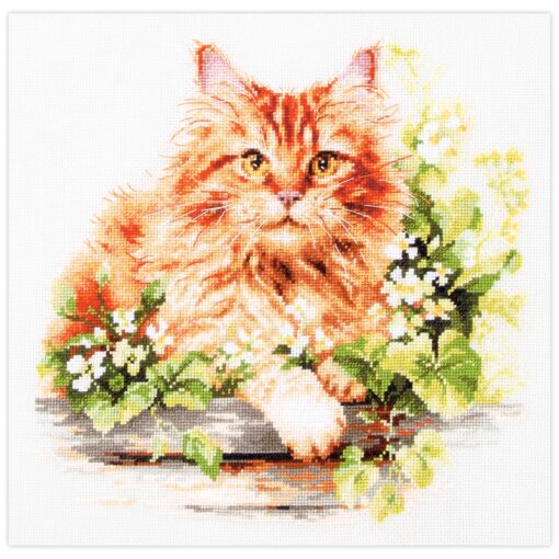 Magic Needle The Ginger Cat 070-022 borduren (pakket)