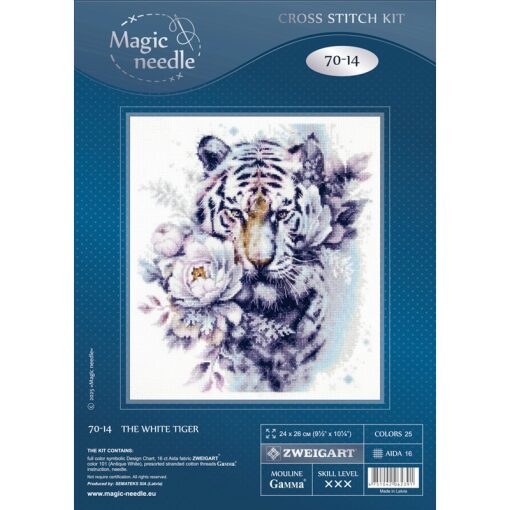 Magic Needle The White Tiger 070-014 borduren (pakket)