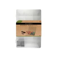 Milward Green Opbergdoos voor borduurgaren + 100 wikkelkaartjes