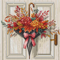 AVA Stitch Autumn Decoration P081 borduren (pakket)