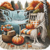 AVA Stitch Autumn Rest P094 borduren (pakket)