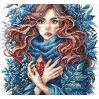 AVA Stitch Carmínea: Guardian of the Bermejo Crystal P032 borduren (pakket)