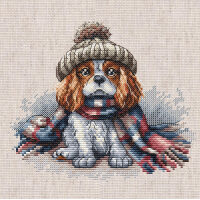AVA Stitch Cavalier King Charles Spaniel P037 borduren (pakket)