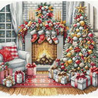AVA Stitch Christmas Eve P021 borduren (pakket)
