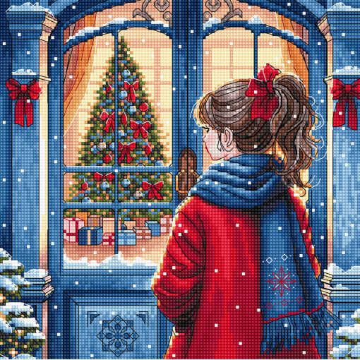 AVA Stitch Christmas Hope P082 borduren (pakket)