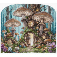 AVA Stitch Fairy Village P071 borduren (pakket)