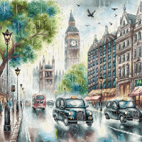 AVA Stitch London P055 borduren (pakket)