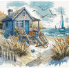 AVA Stitch Our Beach P067 borduren (pakket)
