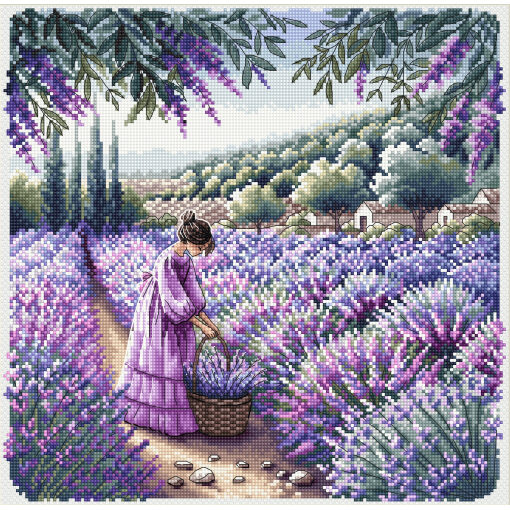 AVA Stitch Perfume of Provence P031 borduren (pakket)