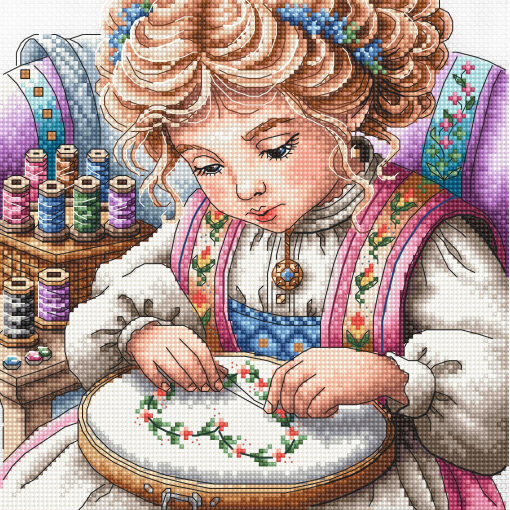 AVA Stitch The Little Artisan P024 borduren (pakket)