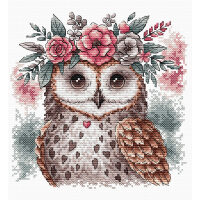 AVA Stitch The Owl and his Natural Headband P028 borduren (pakket)