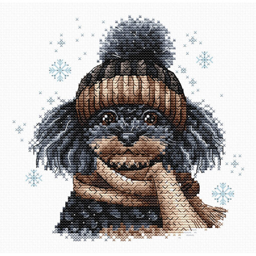 AVA Stitch The Poodle P039 borduren (pakket)