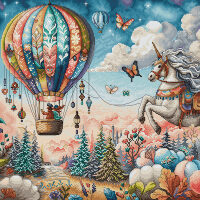 AVA Stitch The world of dreams P138 borduren (pakket)