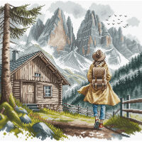 AVA Stitch Under the Mountain Sky P033 borduren (pakket)