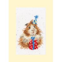 Bothy Threads Hannah Dale Guinea Be A Great Day XGC38-TP Wenskaart borduren