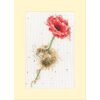 Bothy Threads Hannah Dale Poppy Mouse XGC53-TP Wenskaart borduren