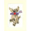 Bothy Threads Hannah Dale Special Delivery XGC31-TP Wenskaart borduren