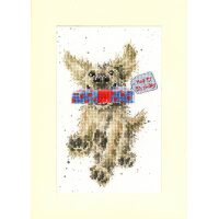Bothy Threads Hannah Dale Special Delivery XGC31-TP Wenskaart borduren