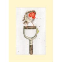 Bothy Threads Hannah Dale The Gardener's Friend XGC57-TP Wenskaart borduren