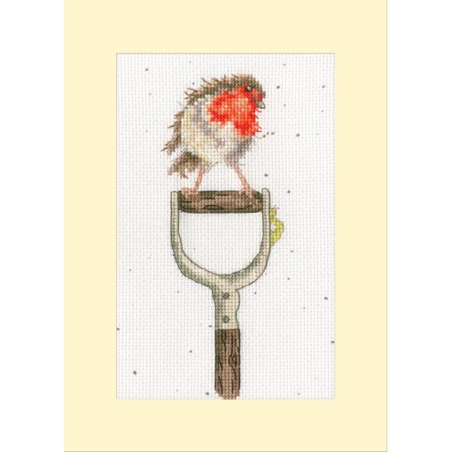 Bothy Threads Hannah Dale The Gardener's Friend XGC57-TP Wenskaart borduren