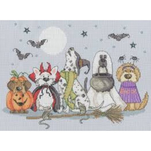 Bothy Threads Karen Tye Bentley Howling Hounds XKTB18 borduren pakket