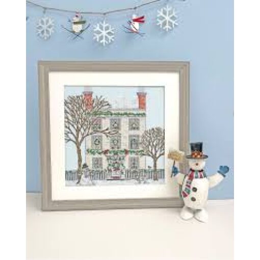 Bothy Threads Sally Swannell Christmas Townhouse XSS31 borduren pakket