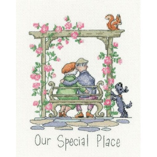 Heritage Crafts Golden Years Our Special Place 1906A borduren pakket