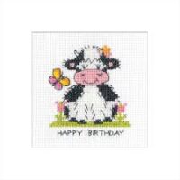 Heritage Crafts Milkshake Card Butterfly Birthday 1900A borduren pakket