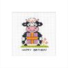 Heritage Crafts Milkshake Card Present 1901A borduren pakket