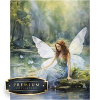 Elfje bij het water Premium DP Diamond Painting