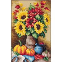 LanArte Herfst stilleven PN-0212716 borduren pakket