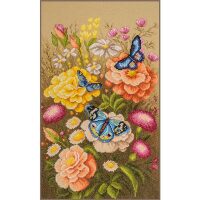 LanArte Mystieke vlindertuin PN-0206089 borduren pakket