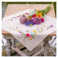 Vervaco Tafelkleed kit Vrolijke lente PN-0216907 borduren pakket
