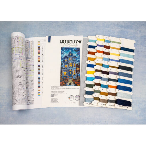 Leti Stitch Haunt Manor L9945 borduren (pakket)