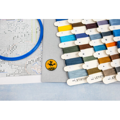 Leti Stitch Haunt Manor L9945 borduren (pakket)