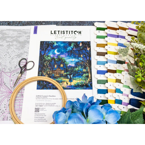 Leti Stitch Luna’s Garden L9942 borduren (pakket)