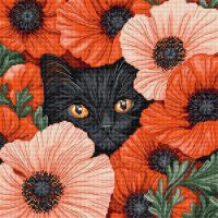 Leti Stitch Poppy Eyes L9949 borduren (pakket)