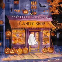 Leti Stitch Pumpkin Lane L9950 borduren (pakket)
