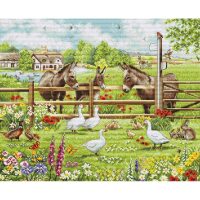 Luca-S Donkeys' Yard BU5087 borduren (pakket)