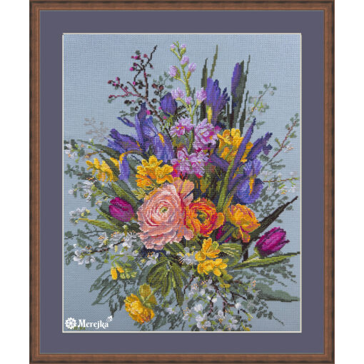 Merejka Garden Awakening K271 borduren (pakket)