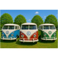 Volkswagen busjes Diamond Painting