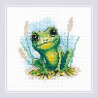 RIOLIS Little Frog 2286 borduren (pakket)